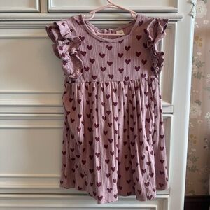 Kate Quinn Organic Ribbed Heart Dress